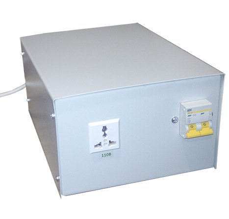 Трансформатор-10кВА-220-120В-американская-розетка